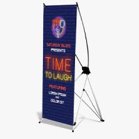 X STYLE COLLAPSIBLE BANNER STAND